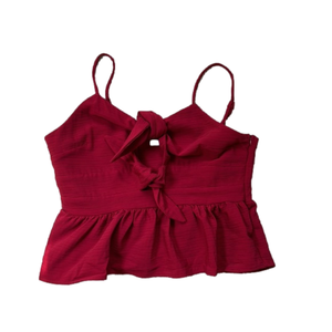 🌿Buddy love small red crop top🌿